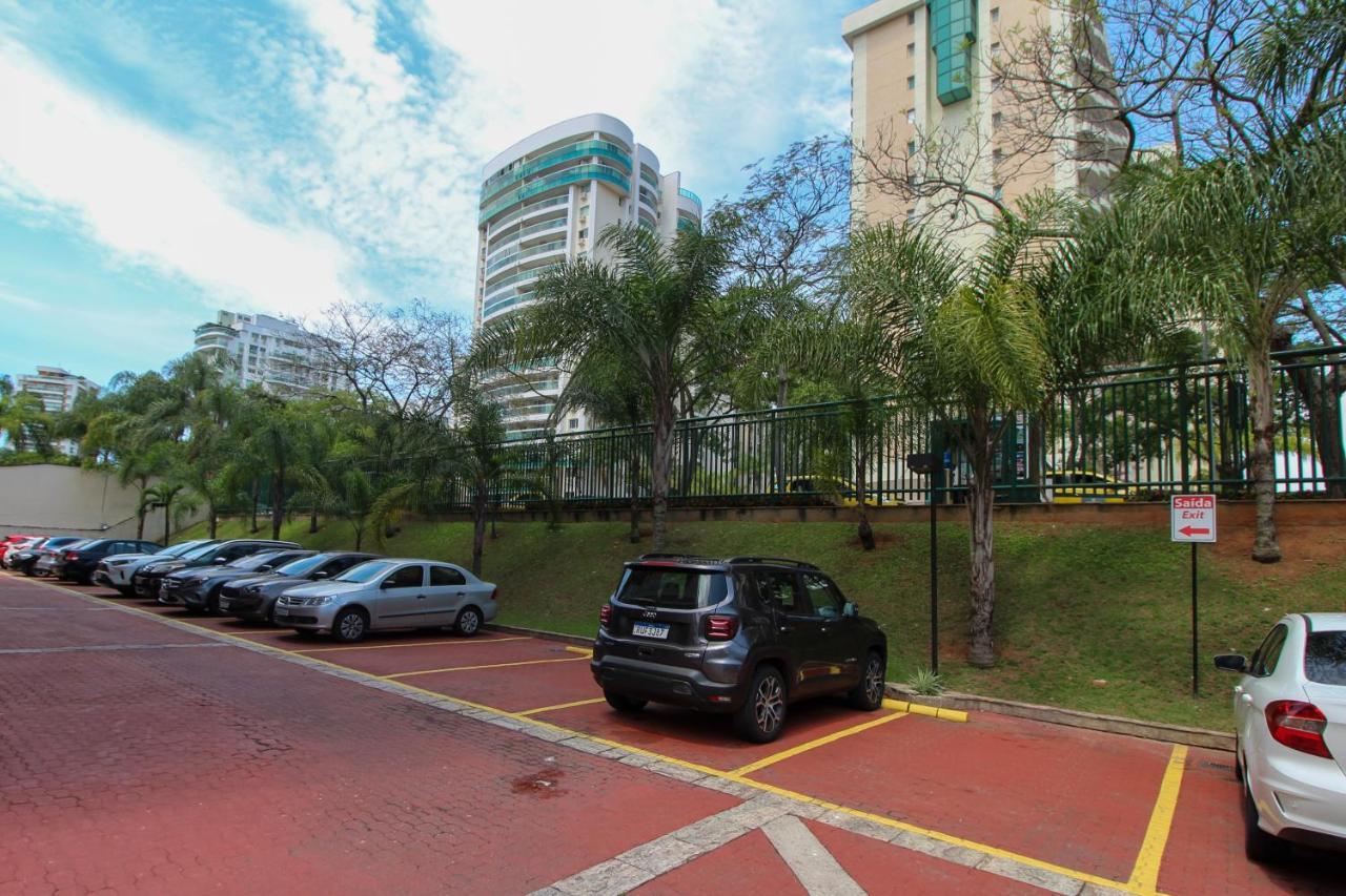 Barra Da Tijuca - 508 - De Frente Para Maravilhosa Piscina - Estacionamento Gratuito - Academia Comphania Atletica - Balsa Para Praia Gratis - Microondas - Geladeira Grande - Recepcao 24Horas - Wi-Fi - Com Pia ริโอเดจาเนโร ภายนอก รูปภาพ