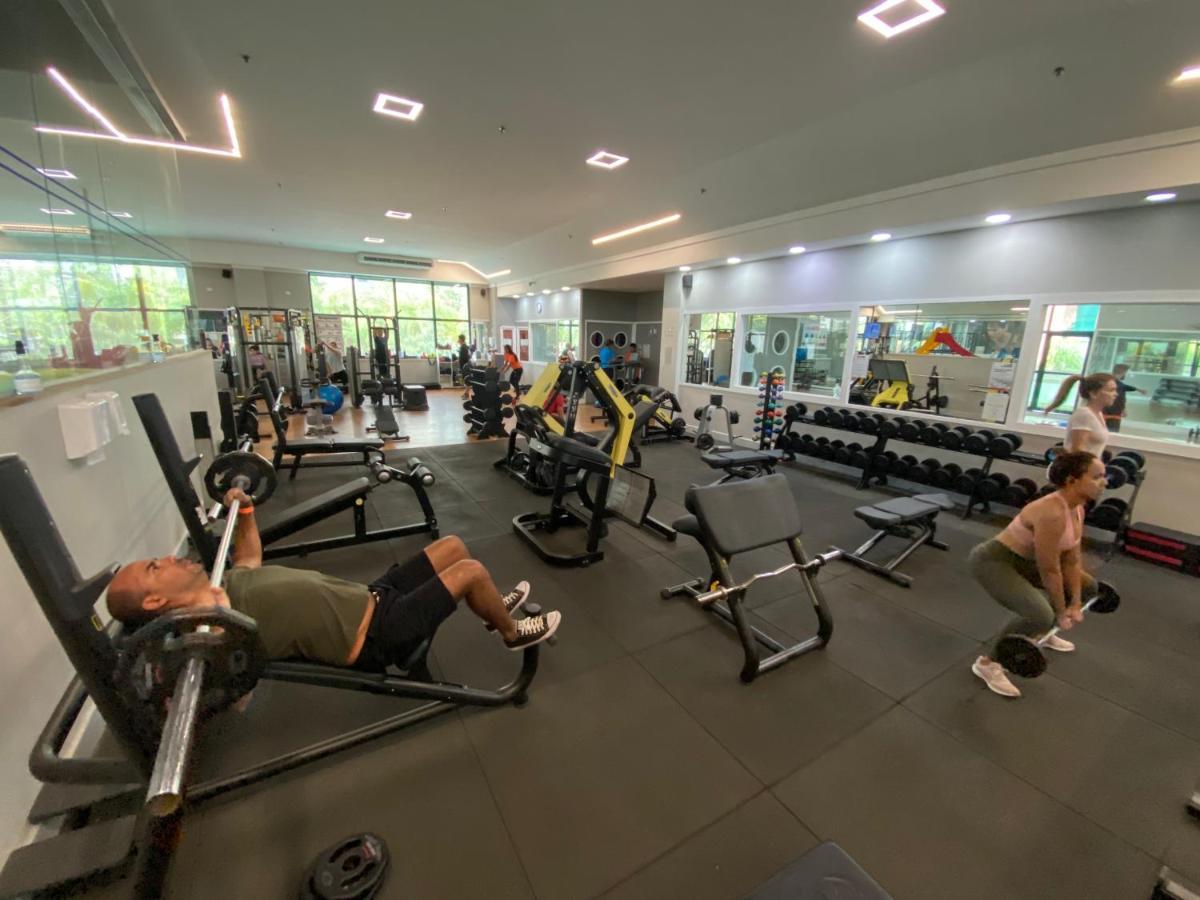 Barra Da Tijuca - 508 - De Frente Para Maravilhosa Piscina - Estacionamento Gratuito - Academia Comphania Atletica - Balsa Para Praia Gratis - Microondas - Geladeira Grande - Recepcao 24Horas - Wi-Fi - Com Pia ริโอเดจาเนโร ภายนอก รูปภาพ