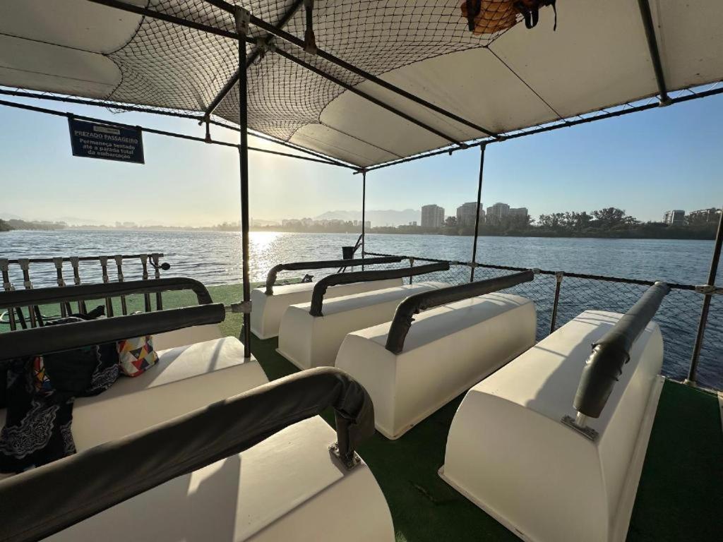 Barra Da Tijuca - 508 - De Frente Para Maravilhosa Piscina - Estacionamento Gratuito - Academia Comphania Atletica - Balsa Para Praia Gratis - Microondas - Geladeira Grande - Recepcao 24Horas - Wi-Fi - Com Pia ริโอเดจาเนโร ภายนอก รูปภาพ
