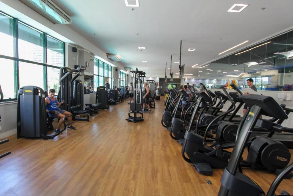 Barra Da Tijuca - 508 - De Frente Para Maravilhosa Piscina - Estacionamento Gratuito - Academia Comphania Atletica - Balsa Para Praia Gratis - Microondas - Geladeira Grande - Recepcao 24Horas - Wi-Fi - Com Pia ริโอเดจาเนโร ภายนอก รูปภาพ