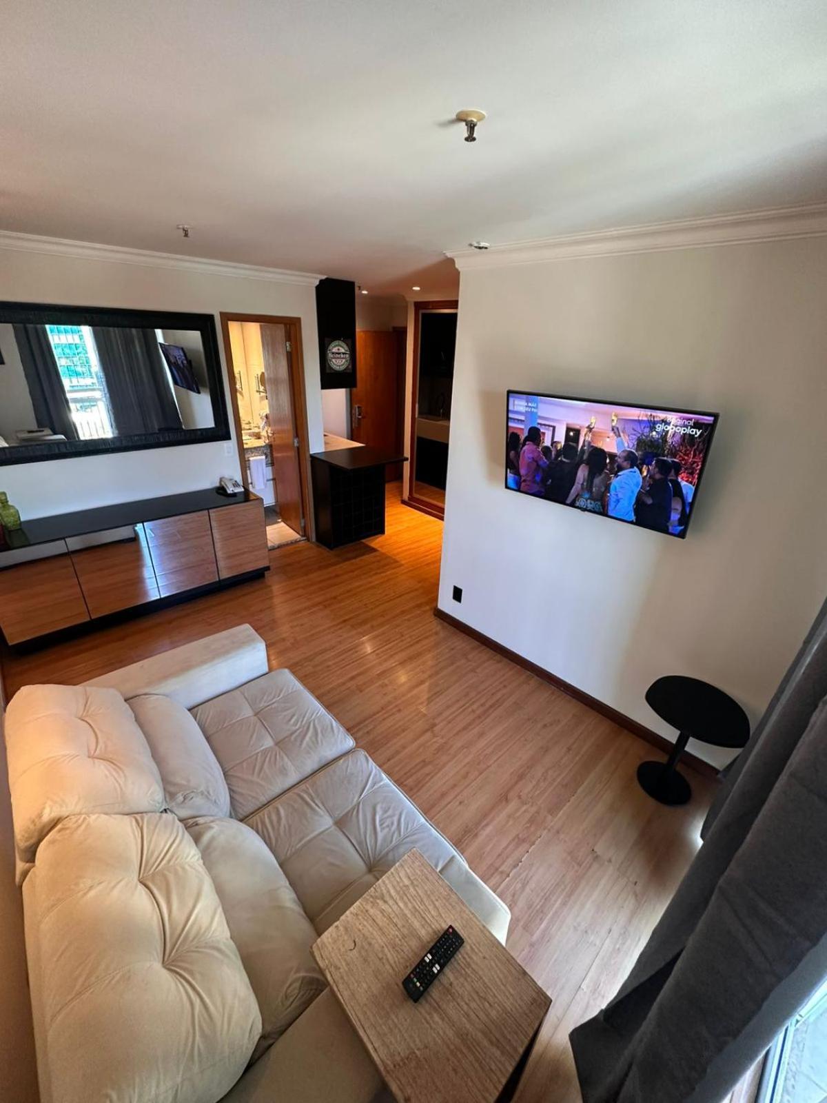 Barra Da Tijuca - 508 - De Frente Para Maravilhosa Piscina - Estacionamento Gratuito - Academia Comphania Atletica - Balsa Para Praia Gratis - Microondas - Geladeira Grande - Recepcao 24Horas - Wi-Fi - Com Pia ริโอเดจาเนโร ภายนอก รูปภาพ